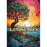 Zentangle Landscapes Coloring Book for Adults 2: Landscape Coloring Book for adults 2 beautiful zentangle landscapes and nature scenes zentangle lands