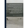 Determination of Induced Velocity in Front of an Inclined Propeller by a Magnetic-analogy Method