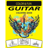 Guitar Coloring Book: Mind-Blowing, Wonderful, Fantastic Stress Relieving Unique Edition Guitar Adults Relaxation Coloring Book