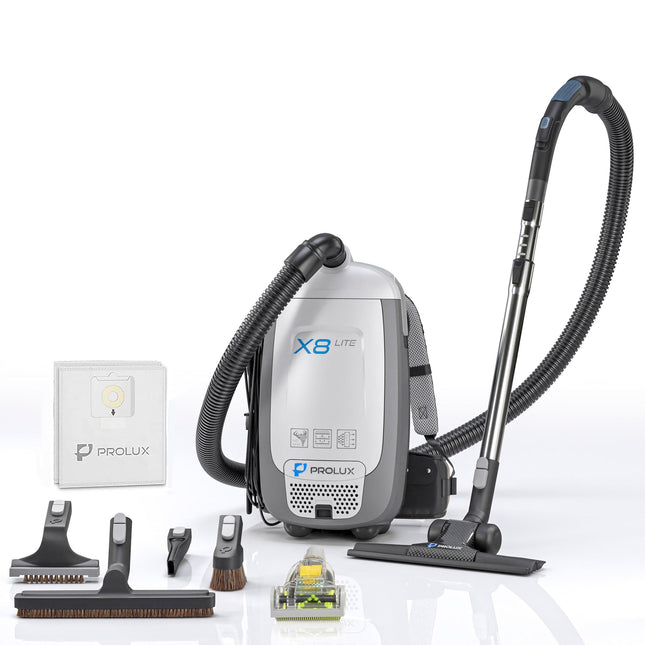 Prolux X8 Lite Backpack Vacuum w/ Premium Tool Kit for Light Commercial Use by Prolux Cleaners