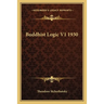 Buddhist Logic V1 1930