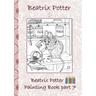 Beatrix Potter Painting Book Part 7 ( Peter Rabbit ): Colouring Book, coloring, crayons, coloured pencils colored, Children's books, children, adults,