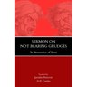 Sermon on Not Bearing Grudges