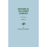 Historical Southern Families. in 23 Volumes. Volume X