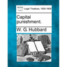 Capital Punishment.