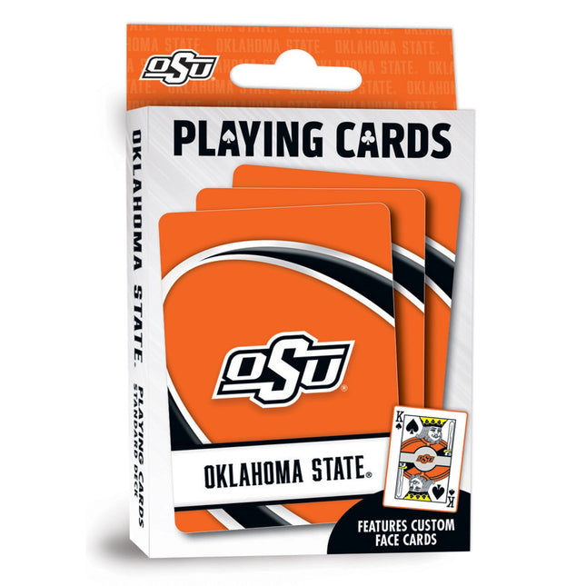 Oklahoma State Cowboys Playing Cards - 54 Card Deck by MasterPieces Puzzle Company INC