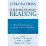 Explorations in Interdisciplinary Reading