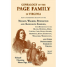 Genealogy of the Page Family in Virginia