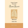 Carter County, Tennessee, Deaths: 1926-1934