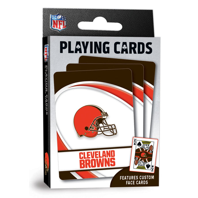 Cleveland Browns Playing Cards - 54 Card Deck by MasterPieces Puzzle Company INC