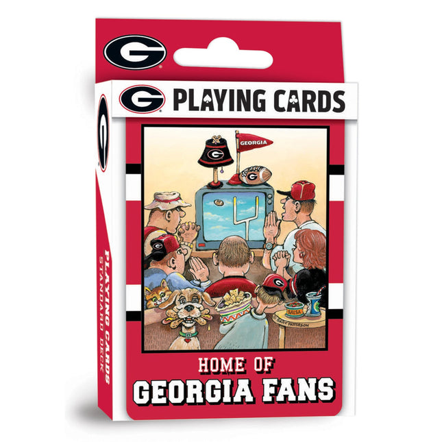 Georgia Bulldogs Fan Deck Playing Cards - 54 Card Deck by MasterPieces Puzzle Company INC