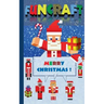 Funcraft - Merry Christmas to all Minecraft Fans! (unofficial Notebook): Notebook and gift card in one piece, with dedication page, notepad, tablet, s