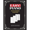 Easy! Piano Note Reading Exercises for Beginners: Learn How to Read Music, with Large Notes, and Easy Examples