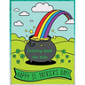 Happy St. Patrick's Day Coloring Book: Happy Saint Patrick's Day Coloring Pages for Toddlers with Lucky Clovers, Leprechauns, Hat, Rainbows and Pots o
