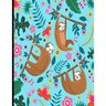 This Is My Super Cute Sloth Puzzle Book: Light Blue Cover Sloth Puzzle Book With 110 Pages. Tic Tac Toe, Hangman, 4 In A Row & Dots And Boxes Activiti