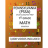 7th Grade PENNSYLVANIA PSSA, 2019 MATH, Test Prep: 7th Grade PENNSYLVANIA SYSTEM of SCHOOL ASSESSMENT 2019 MATH Test Prep/Study Guide