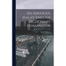 An Abridged Malay-English Dictionary (romanized)