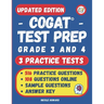 Cogat(r) Test Prep Grade 3 and 4: 2 Manuscripts, CogAT(R) Practice Book Grade 3, CogAT(R) Test Prep Grade 4, Level 9 and 10, Form 7, 516 Practice Ques