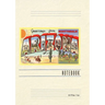 Vintage Lined Notebook Greetings from Scottsdale, Arizona