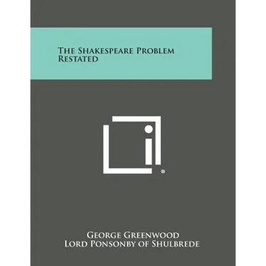 The Shakespeare Problem Restated