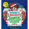 Where's Waldo? Santa Spotlight Search: (A Christmas Hidden Object Search-And-Find Puzzle Book with a Magic Flashlight to Reveal the Picture - A Perfec