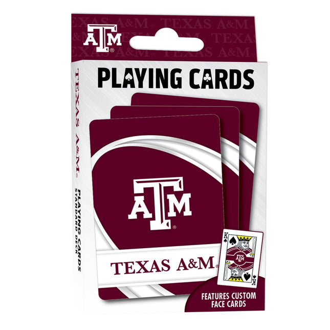 Texas A&M Aggies Playing Cards - 54 Card Deck by MasterPieces Puzzle Company INC