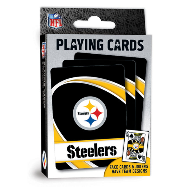 Pittsburgh Steelers Playing Cards - 54 Card Deck by MasterPieces Puzzle Company INC
