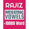 Rajiz Missing Vowels puzzle: Plus 10000 Missing Vowels Puzzle for Adults