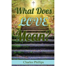 What Does Love Mean?