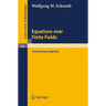 Equations Over Finite Fields: An Elementary Approach