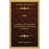 Ode: Intimations Of Immortality From Recollections Of Early Childhood