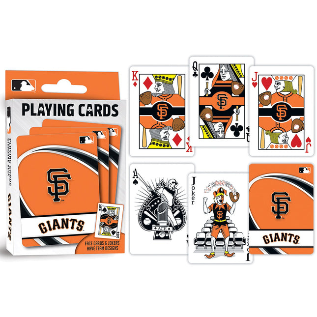 San Francisco Giants Playing Cards - 54 Card Deck by MasterPieces Puzzle Company INC