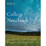 College Notebook: 100 Pages 8.5" X 11" Notebook College Ruled Line Paper