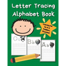 Letter Tracing Alphabet Book: ABC Learning Book for Kids - Toddlers, Preschool, K-2 - Green