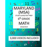 6th Grade MARYLAND MSA, 2019 MATH, Test Prep: : 6th Grade MARYLAND SCHOOL ASSESSMENT TEST 2019 MATH Test Prep/Study Guide