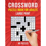 Crossword Puzzle Books for Adults Large Print: 48 Cross Word Puzzles for Adults or Seniors (US Version)