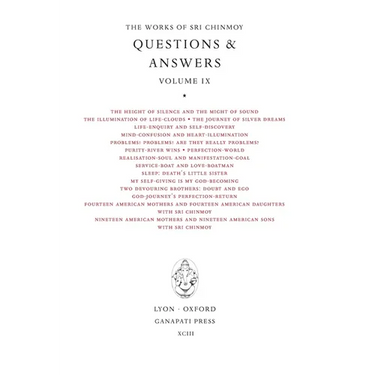 Sri Chinmoy: Answers IX