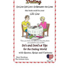 Dating: On-Line and Off-Line: Do's + Don'ts and Tips for the Dating World: Quotes, Quips and Cartoons in Black + White