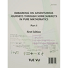 Embarking on Adventurous Journeys Through Some Subjects in Pure Mathematics