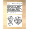 Strictures on Lt. Col. Tarleton's History "of the campaigns of 1780 and 1781, in the southern provinces of North America". ... In a series of letters