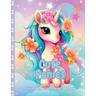 Cute Ponies A Children's Unicorn Coloring Book