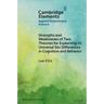 Strengths and Weaknesses of Two Theories for Explaining 15 Universal Sex Differences in Cognition and Behavior