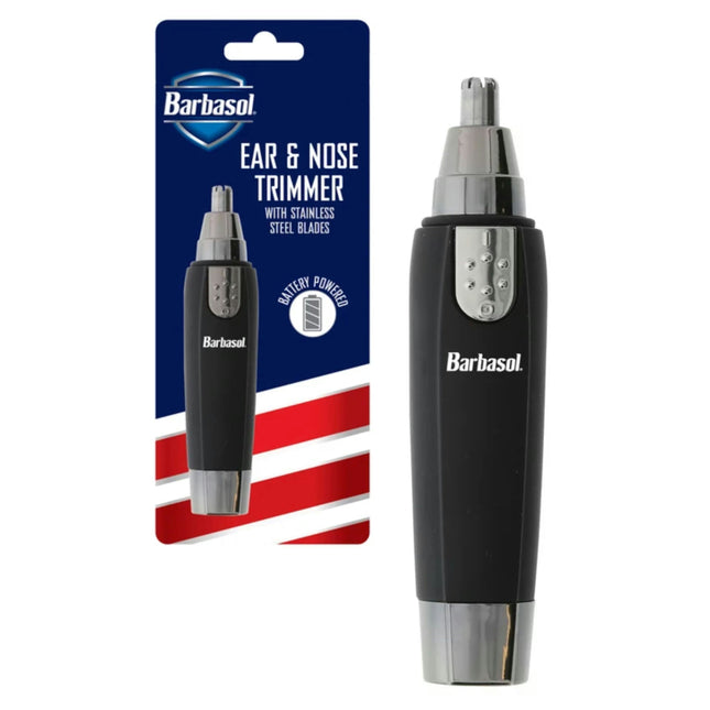 Ear and Nose Trimmer with Stainless Steel Blades