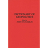 Dictionary of Geopolitics