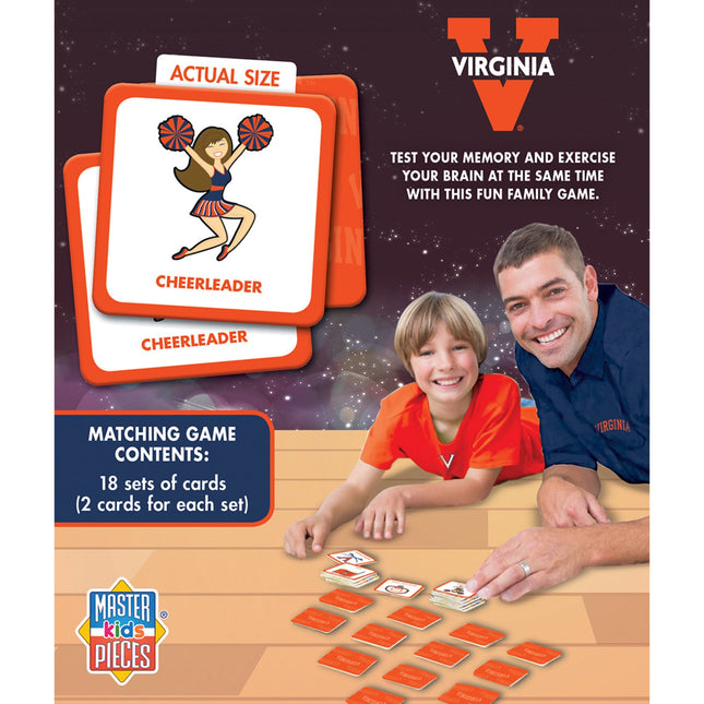 Virginia Cavaliers Matching Game by MasterPieces Puzzle Company INC