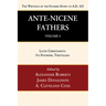 Ante-Nicene Fathers: Translations of the Writings of the Fathers Down to A.D. 325, Volume 3