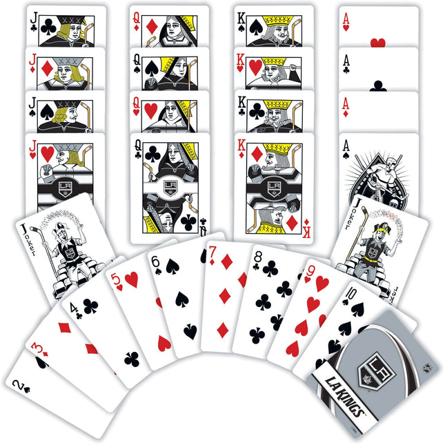 Los Angeles Kings Playing Cards - 54 Card Deck by MasterPieces Puzzle Company INC