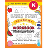 Early Start Academy Workbook for Kindergartners: (Ages 5-6) Alphabet, Numbers, Shapes, Sizes, Patterns, Matching, Activities, and More! (Large 8.5"x11