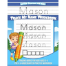 Letter Tracing for Kids Mason Trace my Name Workbook: Tracing Books for Kids ages 3 - 5 Pre-K & Kindergarten Practice Workbook