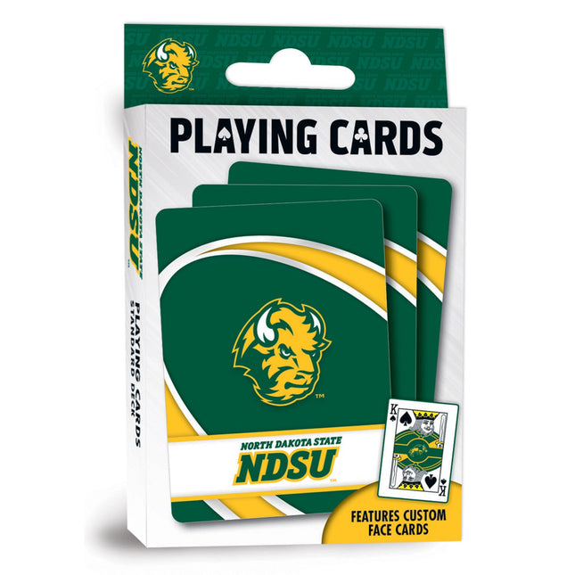 North Dakota State Bison Playing Cards - 54 Card Deck by MasterPieces Puzzle Company INC